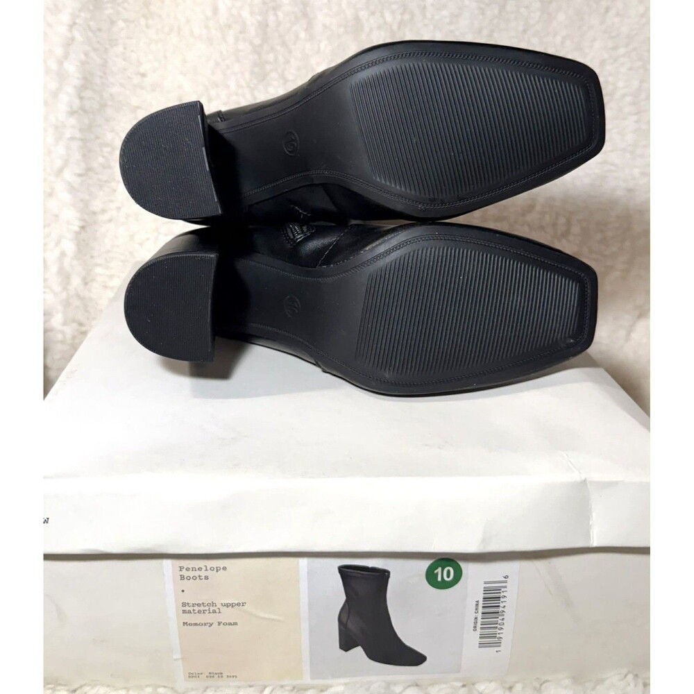 A New Day Penelope Stretch Boots Womens Size 10 Black Pull On NEW - Picture 5 of 5